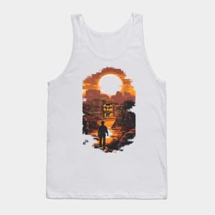 Uncovering Secrets - Sunset - Indy Tank Top